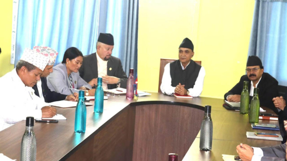Union should increase the revenue of provinces with weak internal resources: Chief Minister Kandel