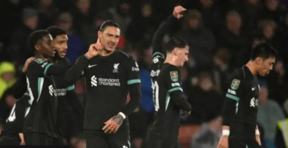 Liverpool and Arsenal in the semi-finals of the League Cup