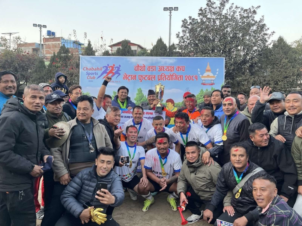 Buddhist new champion in 4th Vetran Cup