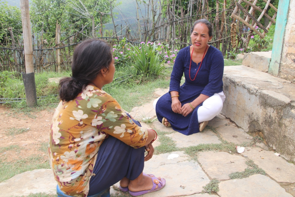Sushila who is engaged in the prevention of mental illness