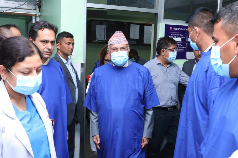 The Prime Minister took information about the health condition of the captain of the ship that was involved in the accident
