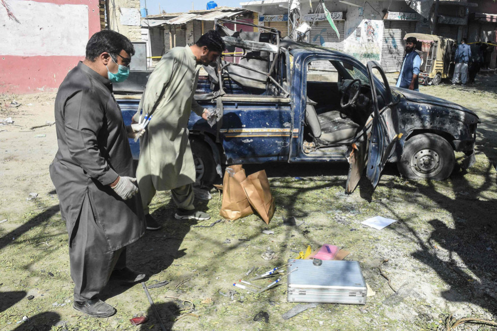Bomb blast kills seven at polio vaccination drive in Pakistan