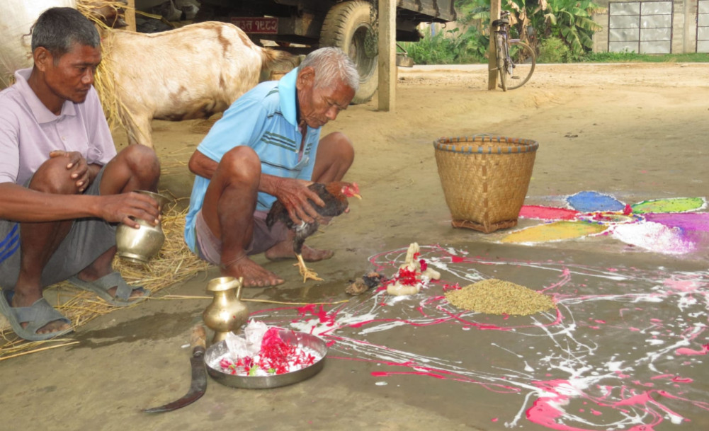 Adivasis who identify Chitwan