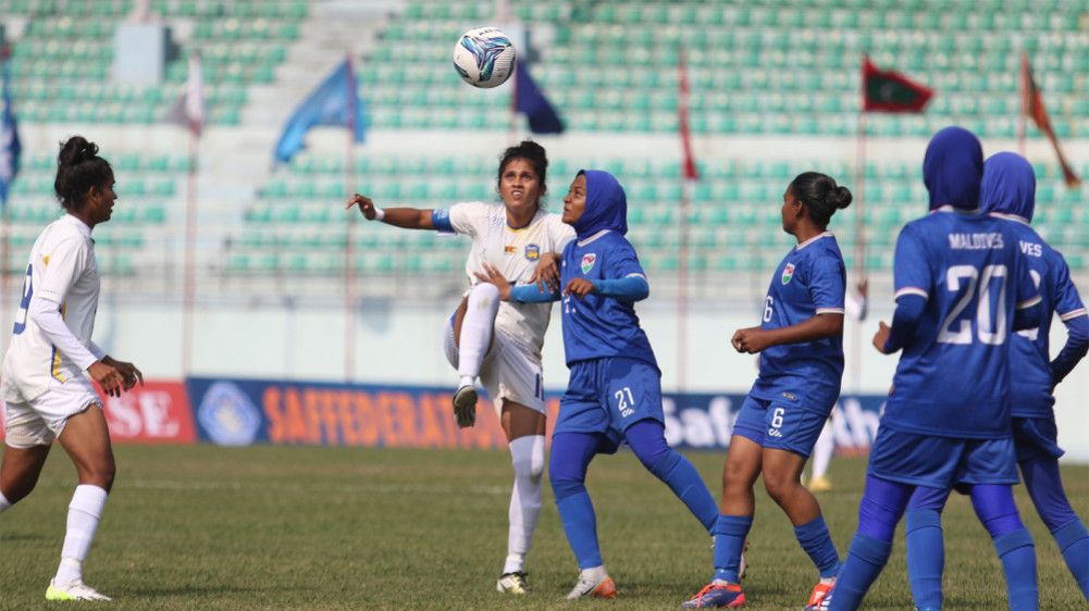 3 points to Sri Lanka against Maldives
