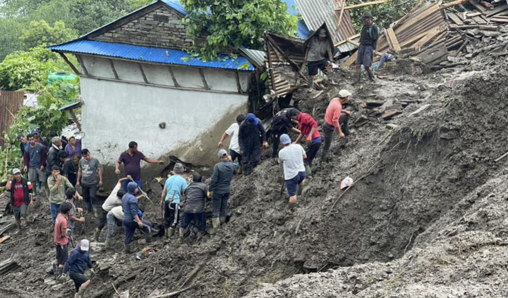 210 people died due to floods and landslides from last May 28 to Wednesday