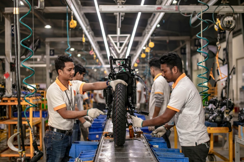 Assembling half a dozen brands of two wheelers in Nepal