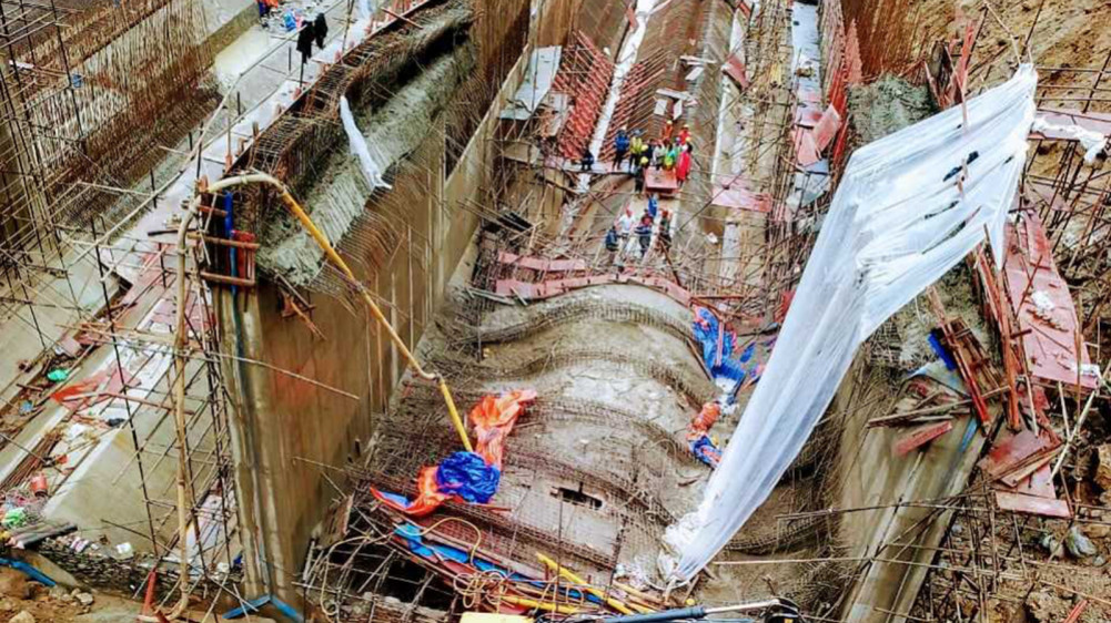 7 injured, one rescued when descender cover slab of Bhotekoshi Jalvidyut collapsed