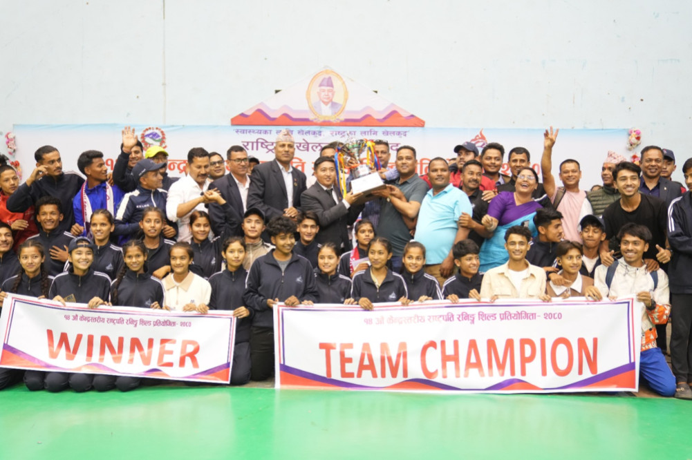 President's Running Shield: Far West Champion for the first time