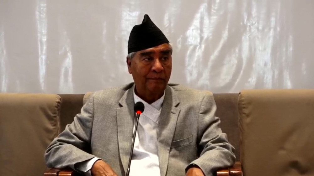 The coalition government's move to spoil the media is regrettable: Deuba