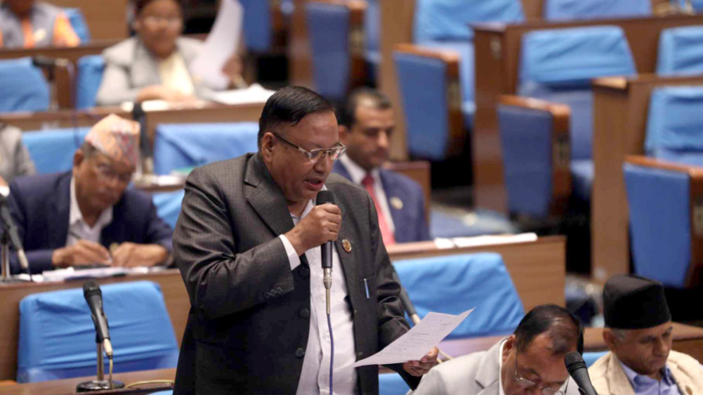 MP Poudel's question to the government - What are you trying to do by biting the Electricity Authority?