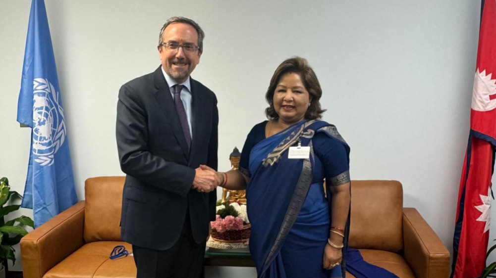 Meeting between Foreign Minister Rana and US Acting Deputy Minister Bash