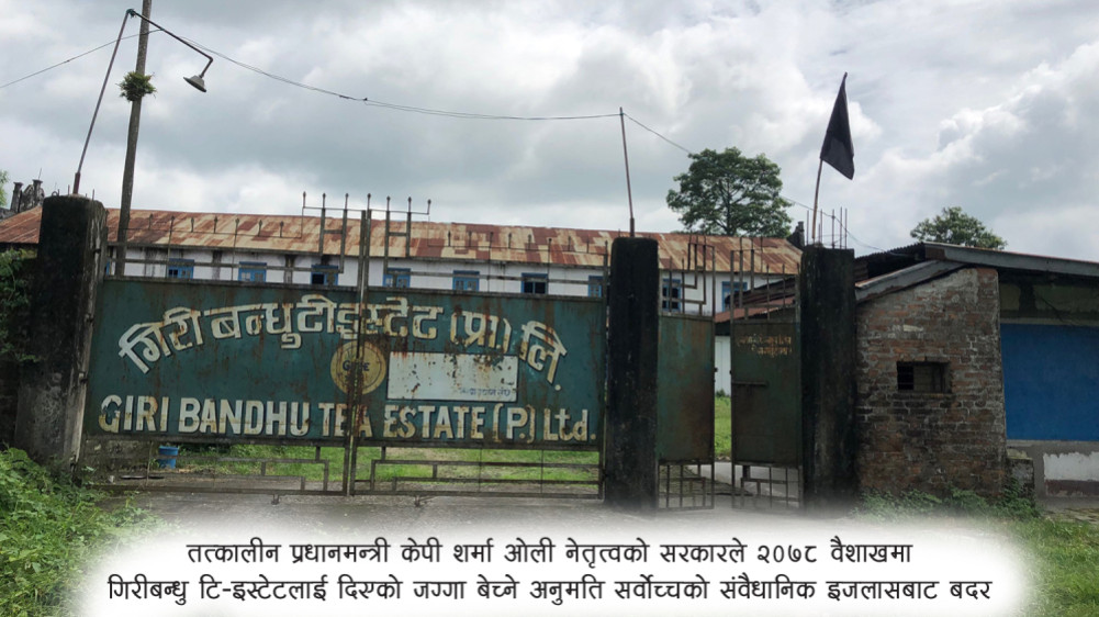 Oli said that 51 bigha is the name of the UML government