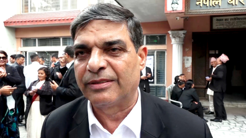 The Supreme Administration is preparing to register a contempt case against Bar President Ghimire