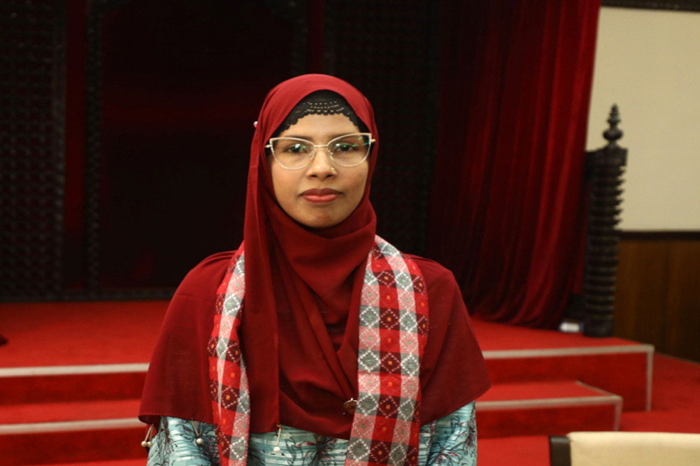 Hasina Khan became the state minister less than a month after becoming an MP