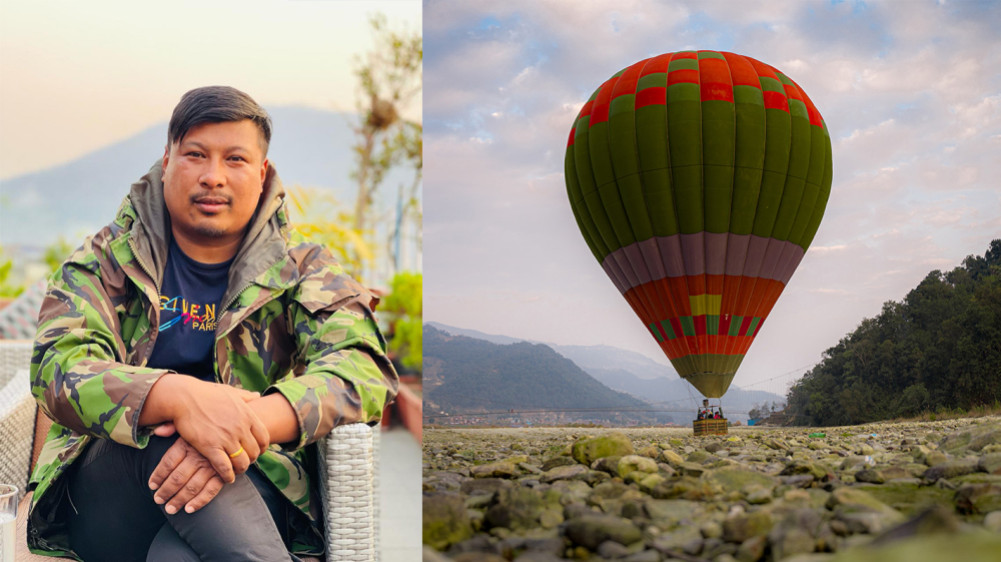 The business of flying people in balloons