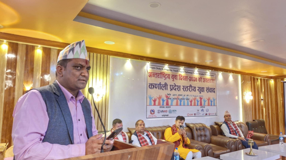 Youth policy will be made in Karnali immediately: Minister Bhandari