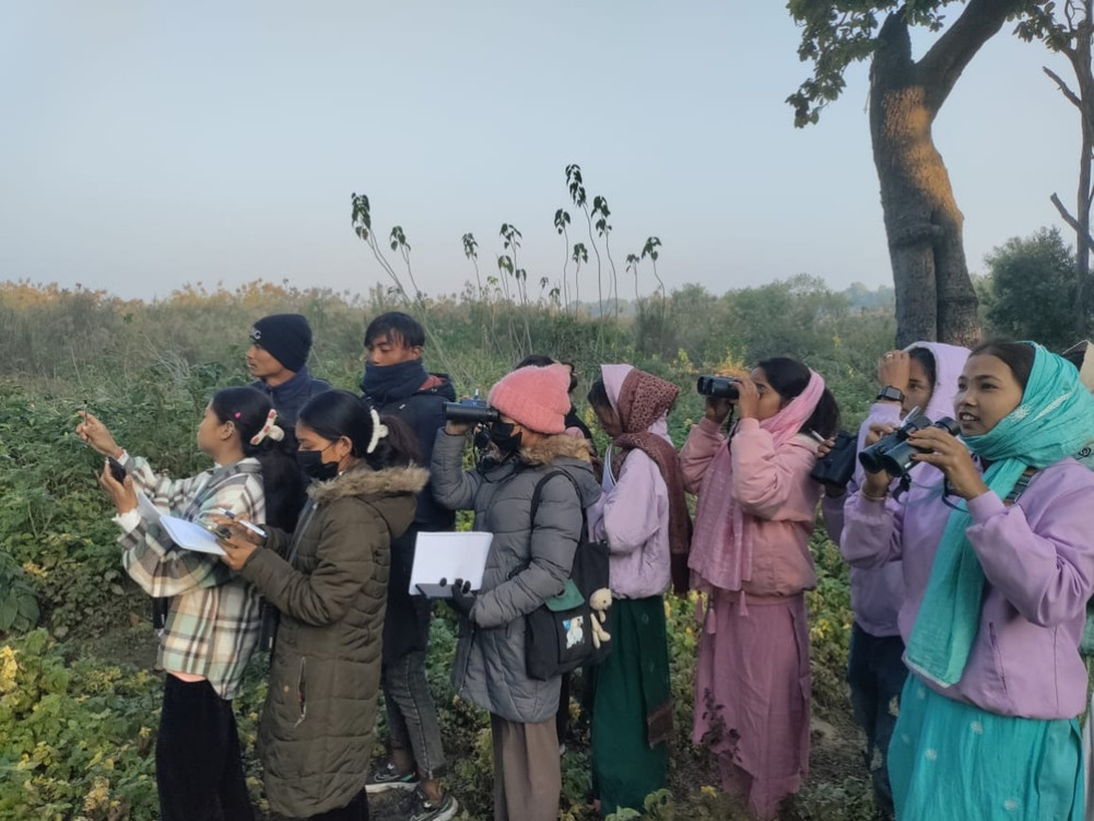Visiting Talatalaia for bird watching