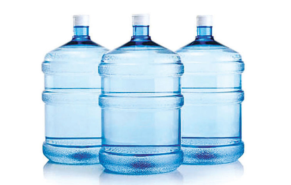 The retail price of water is Rs 47 per jar maximum