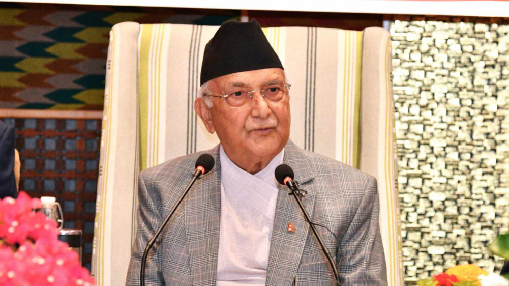 Prime Minister Oli expressed grief over the helicopter accident