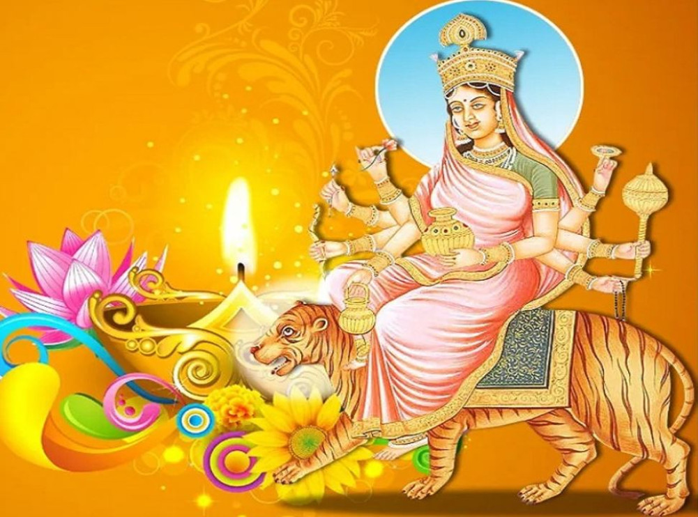 Fourth day of Durgapaksha: Kushmanda is worshipped