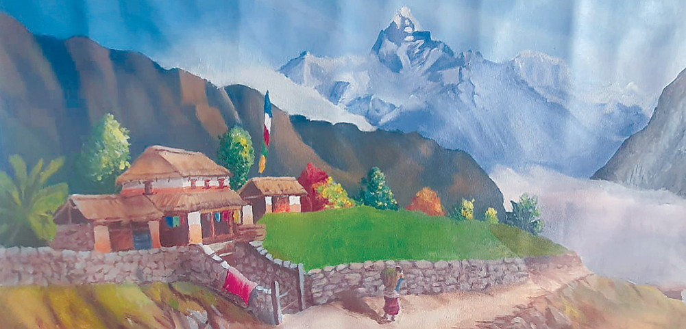 Painting exhibition