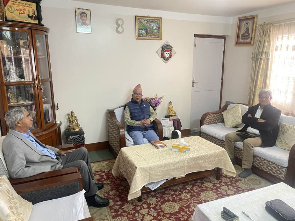 Congress said: 'Discussion with Madhav Nepal is positive, we will continue'