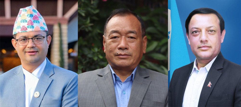 Swearing in of three ministers at 5 p.m