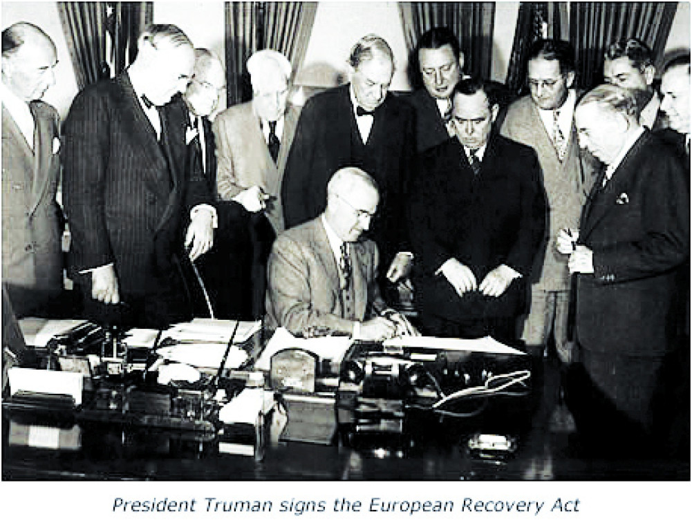 On this day On this day in 1948: Marshall Plan implemented