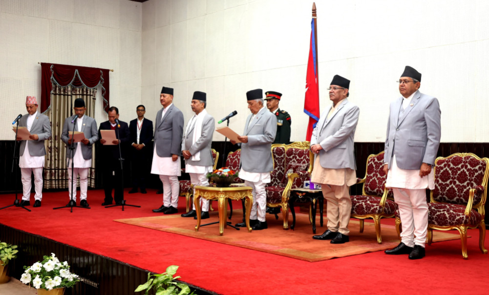New alliance formalized, 3 ministers took oath