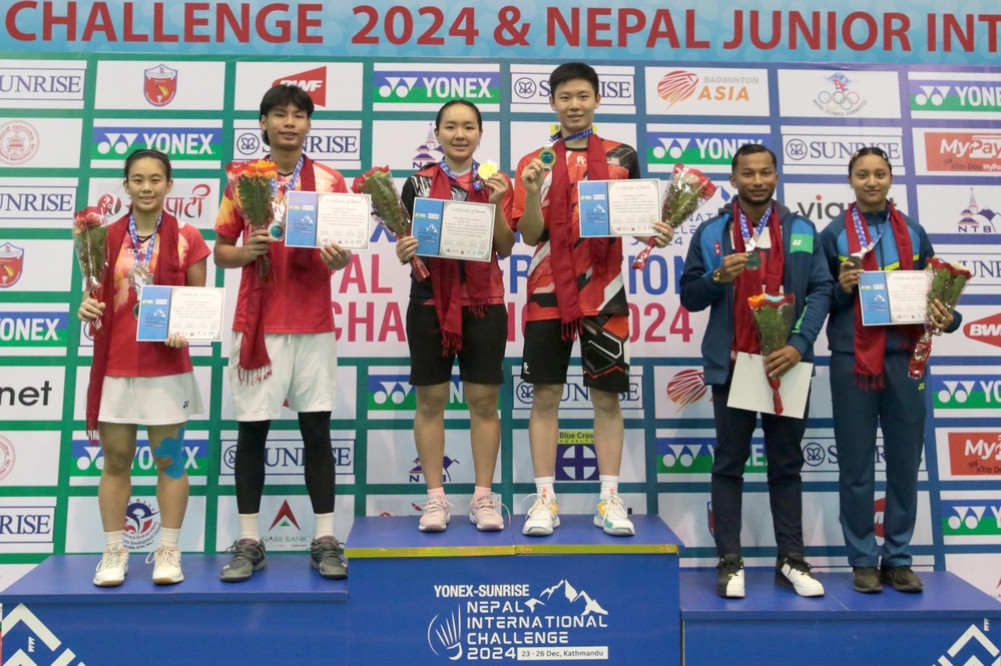 Three golds for Malaysia, one bronze for Nepal