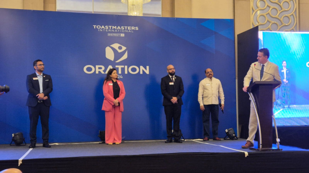 Mun Pradhan of Nepal was elected in 'District 41' of Toastmaster