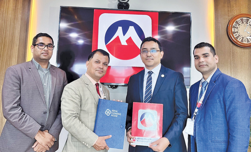 Payment agreement between Muktinath Bank and NCHL