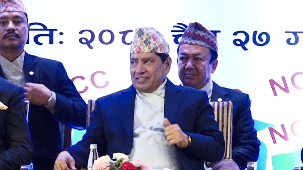 The idea of running the state with remittances, revenue and foreign aid should end: Deputy Prime Minister Shrestha