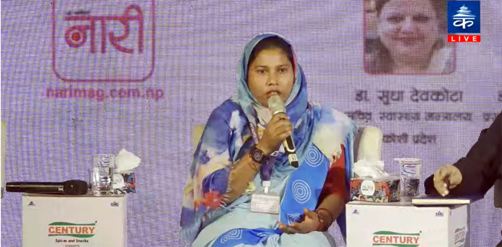 Women hesitate to share their problems: Health volunteer Kausar