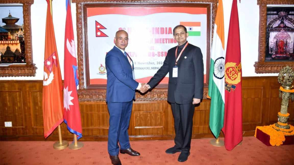 Nepal-India border security meeting: Nepal's request for cooperation to prevent infiltration of third country citizens