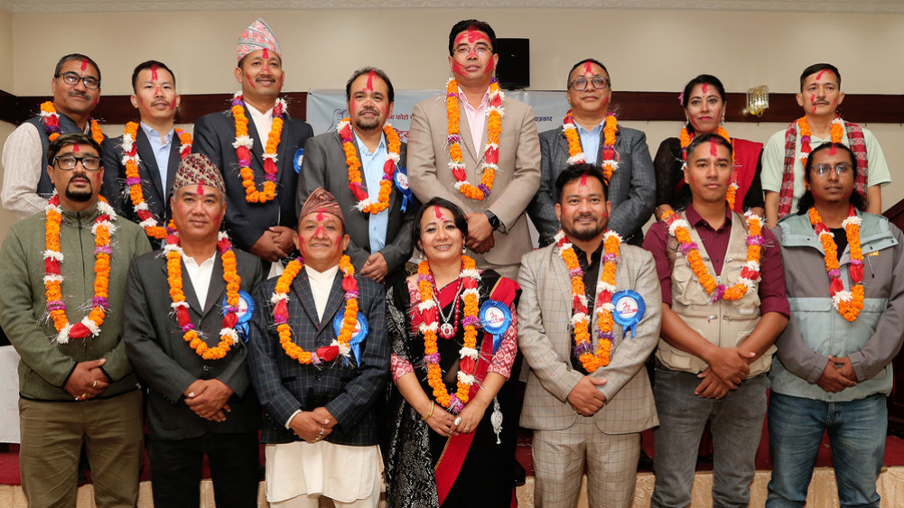 Re-voted as president of the National Photojournalists Group