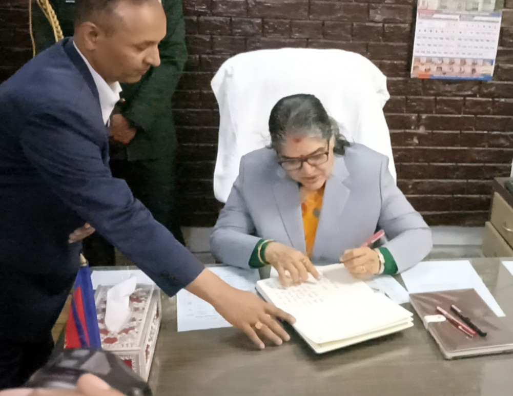 The Chief Steward of the Province will take over the duties