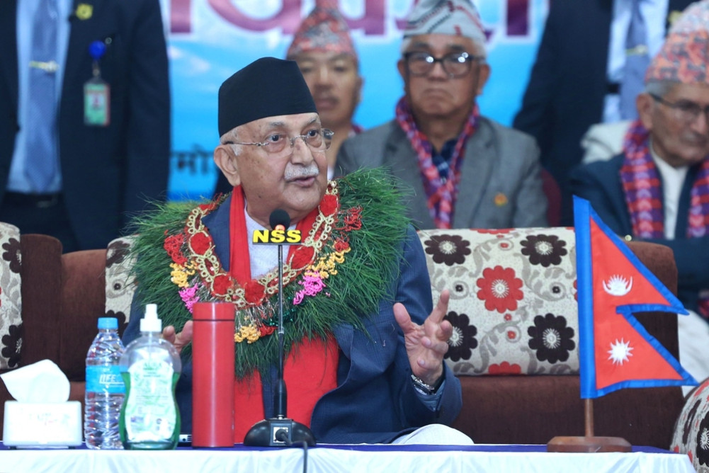 Prime Minister Oli's 2 days in Jhapa: Warning to royalists from teasing the president of RSVP