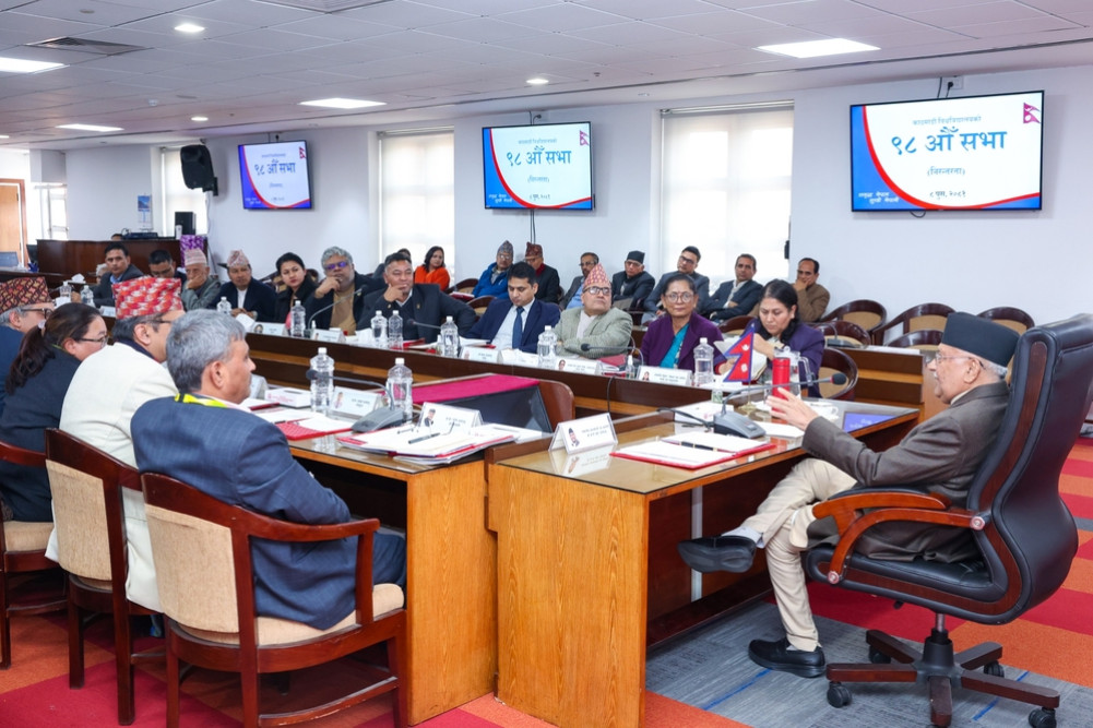 Forming a committee to resolve the problem between Kathmandu University and Dhulikhel Hospital
