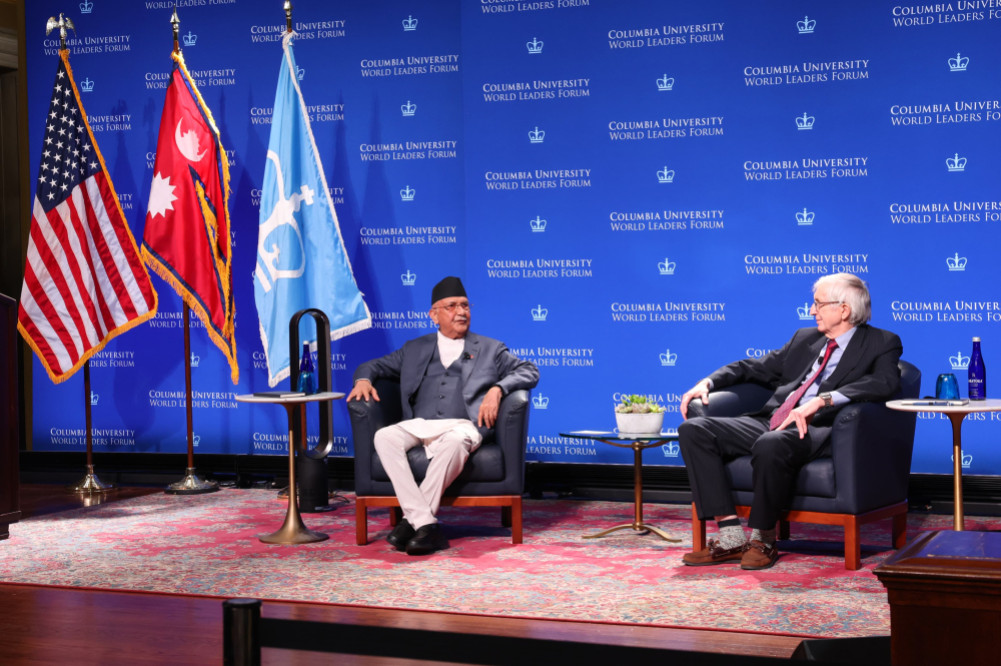 The Himalayas have maintained the climate balance: Prime Minister Oli