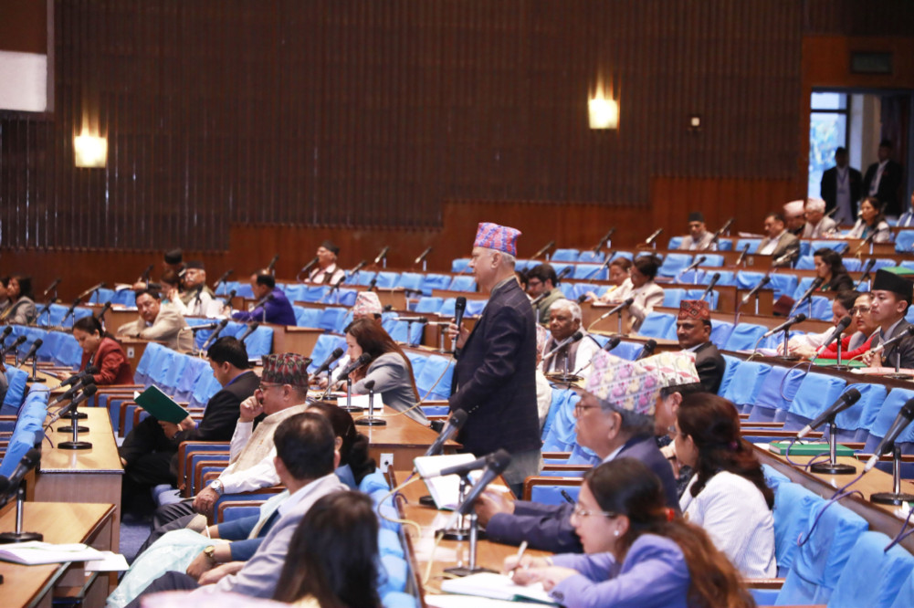 Opposition from the ruling party saying that the budget is allocated on the basis of power and access