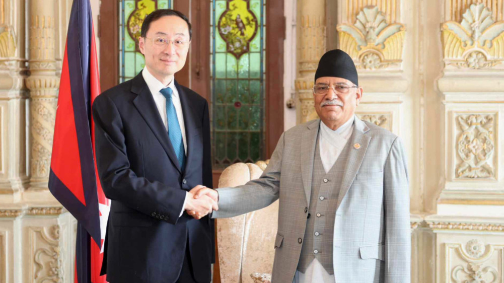 Courtesy meeting of the Chinese Deputy Foreign Minister with the Prime Minister