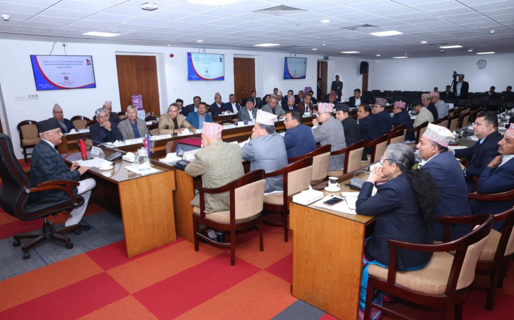 Prime Minister's instructions in the progress review meeting - 'Don't get caught up in meetings-discussions, do the work of the people'