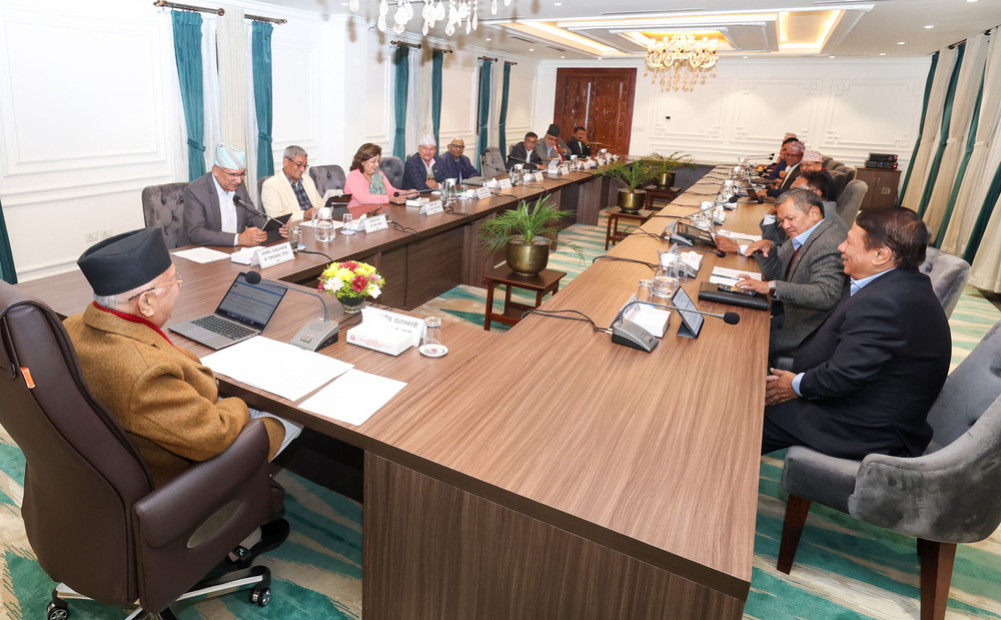 Cabinet meeting: Decision to accept US grant aid
