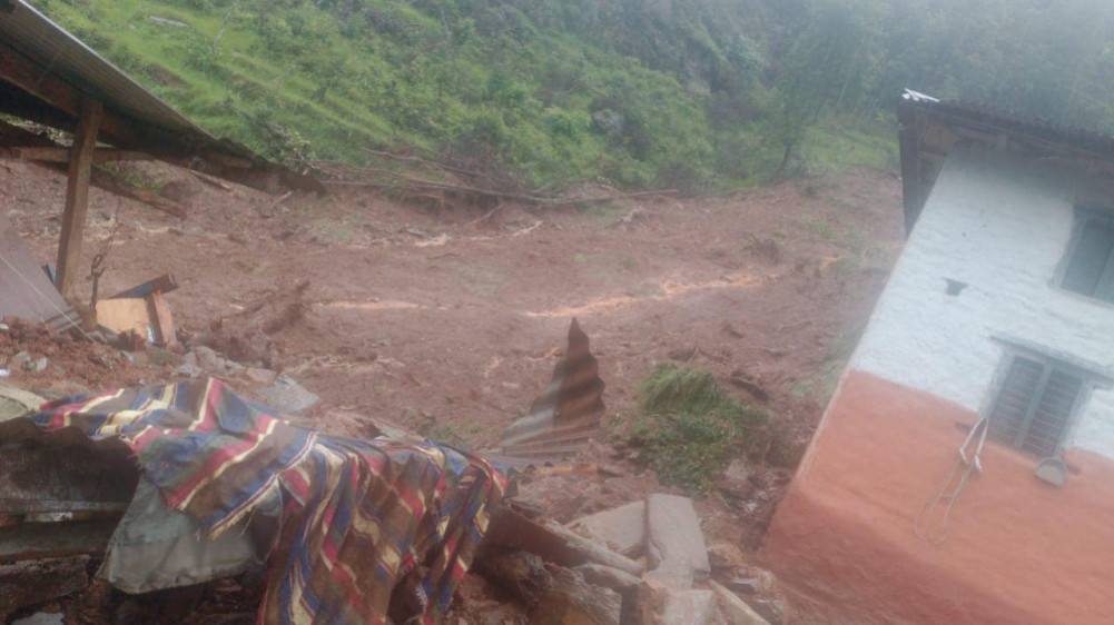 2 people missing in the landslide were found dead