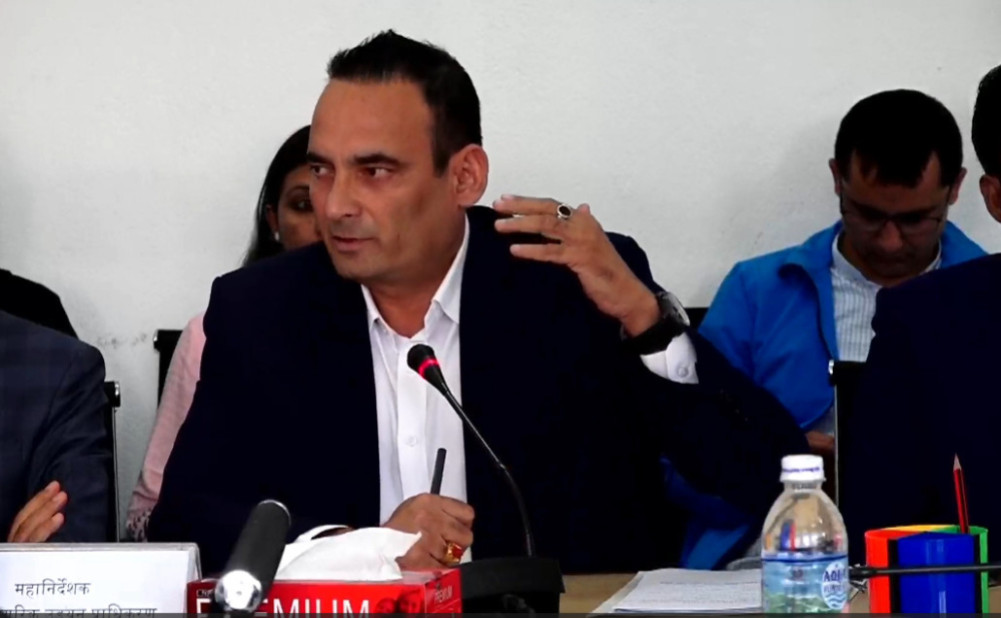 It appears that the helicopter crashed due to violation of 'VFR' rules: Director General
