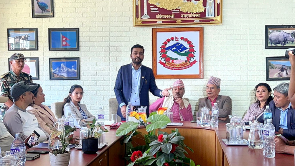 Dakshinkali municipality sent drinking water to Lalitpur