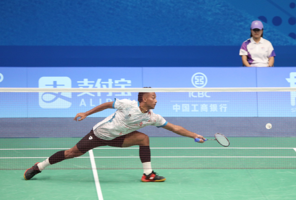 The Prince of Badminton is the first player in history to play in the Olympics