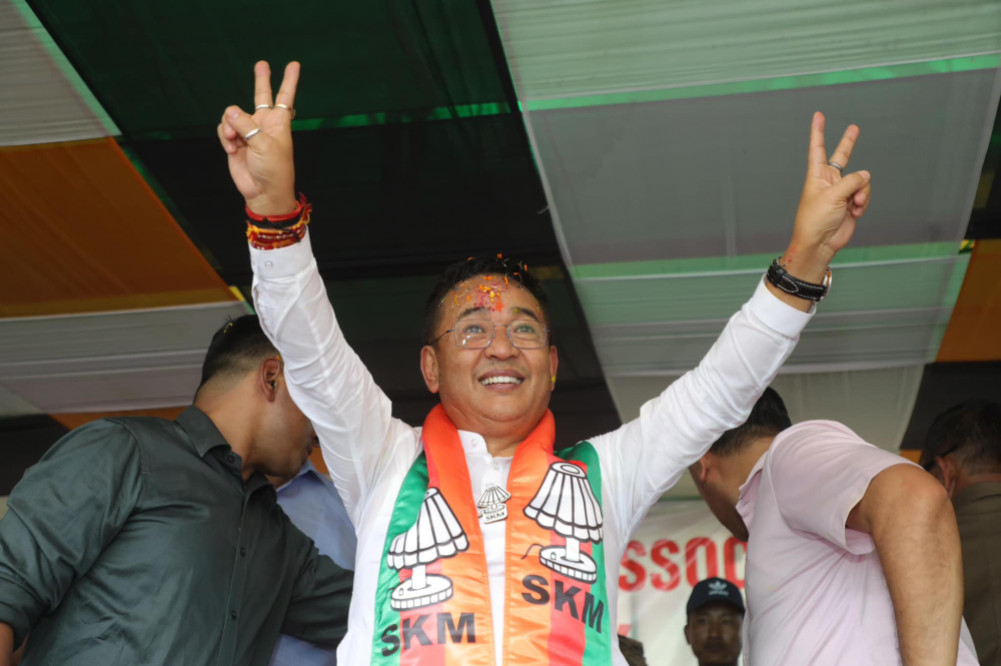SKM's magic continued in Sikkim: victory in 31 out of 32 seats