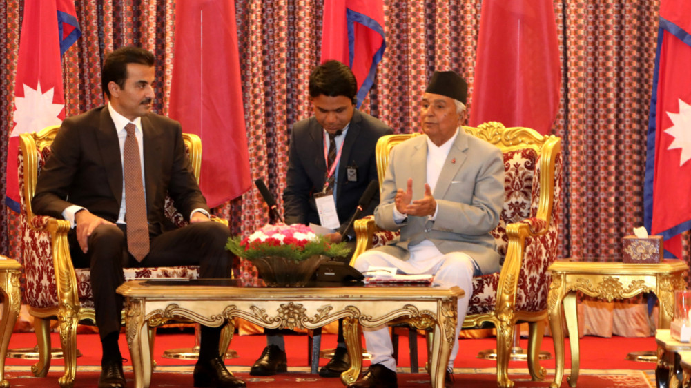 President Paudel said to the Emir of Qatar - 'Take initiative for the release of Bipin'